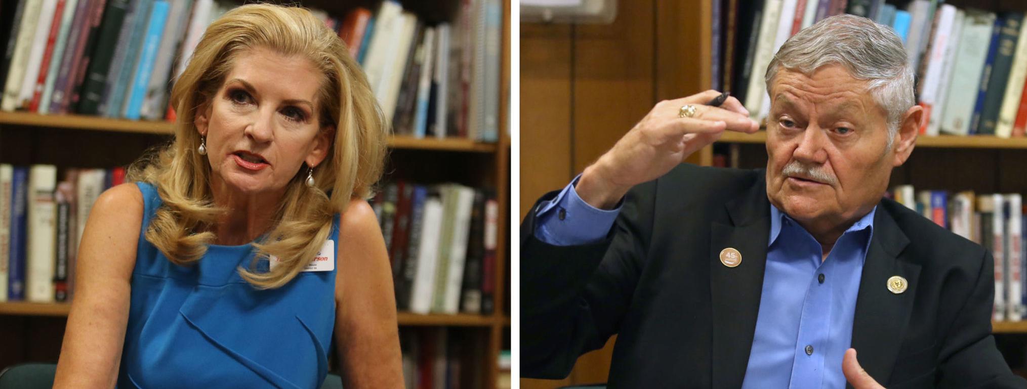 Katherine Turner-Pearson (left), Charles "Doc" Anderson